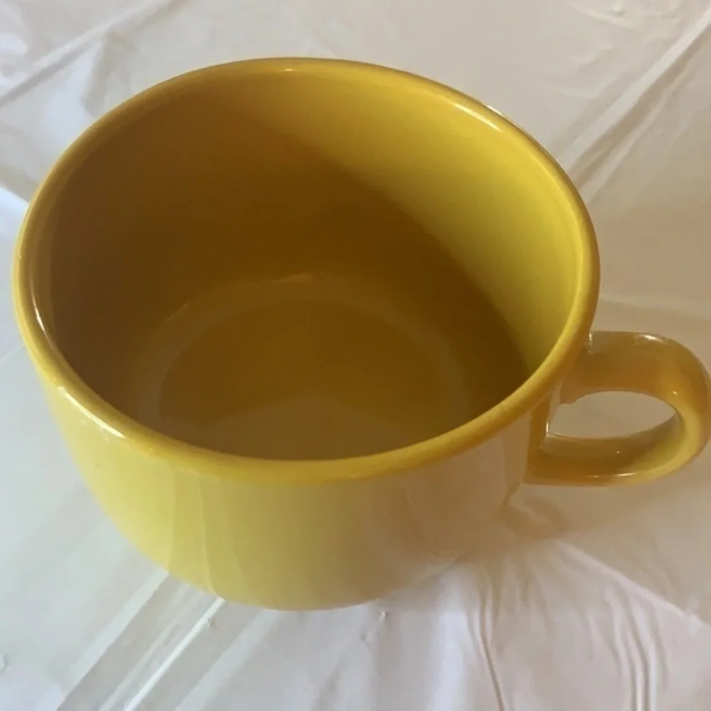 Coffee cup and decorative plate